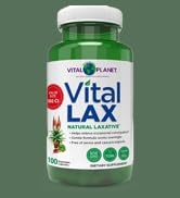 Vital Planet Vital Lax Natural Laxative Colon Cleanse Supplement Occasional Constipation capsules